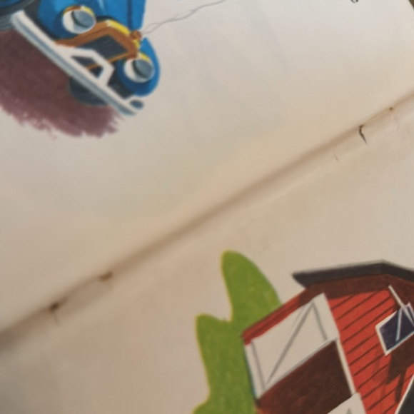 Vintage 1953 Children's Whitman Tell-A-Tale Book RACKETY-BOOM by Betty Wright - Picture 9 of 9